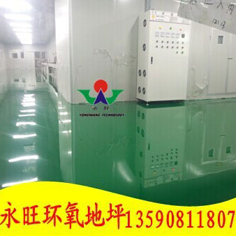 東莞凱和源凈化車(chē)間環(huán)氧自流平防靜電地坪漆工程