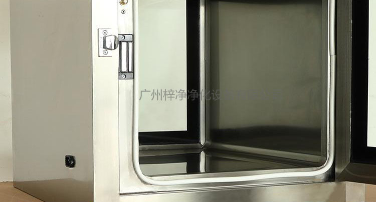 內(nèi)嵌式傳遞窗設(shè)有電磁互鎖 內(nèi)嵌式傳遞窗
